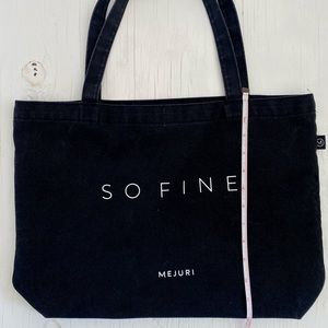 Mejuri canvas tote
